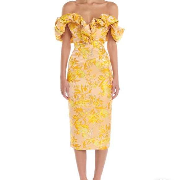 eliya the label Dresses & Skirts - BRIELLE DRESS | YELLOW NWT